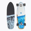 Surfskate Cutback Splash 34" bielo-modrý skateboard CUT-SUR-SPL