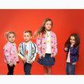Detská bunda KID STORY Bio Finishing Bomberka colorful stripes 12