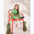 Detské šaty KID STORY Lniana green grid 5
