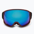 Lyžiarske okuliare IMX Peak purple matte/black/blue iridium/brown 2