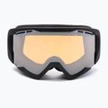 Lyžiarske okuliare IMX Snow black matt/black/clear/brown 6