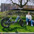 JOBOBIKE Romer 48V 14Ah sivý elektrický bicykel 6