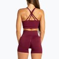 Dámske tréningové šortky Gym Glamour Push Up 2.0 merlot 4