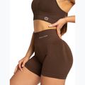 Dámske tréningové šortky Gym Glamour Push Up 2.0 dark chocolate 3