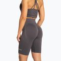 Dámske cyklistické tréningové šortky Gym Glamour Push Up 2.0 dark silver 5