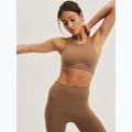 Dámske legíny na jogu JoyInMe Oneness Yoga 7/8 carmel coffee 3