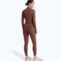 Dámske tričko longsleeve JOYINME Motion LS 1/4 Zip chestnut 3
