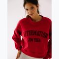 Dámska fleecová mikina JoyInMe Classic Pullover berry crash 5