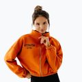 Dámska fleecová mikina JoyInMe Zip Flow Sweatshirt pumpkin spice