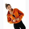 Dámska fleecová mikina JoyInMe Zip Flow Sweatshirt pumpkin spice 5