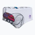 Pánske plavecké boxerky SWEEP Aqua Medusa white