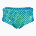 Pánske plavecké boxerky SWEEP Aqua Hippos black/yellow/green