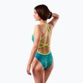 Dámske jednodielne plavky SWEEP Aqua Hippos blue/yellow/green 2