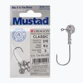 Mustad Classic jigová hlava 3 ks. 2/0 strieborná PDF-724-050-020