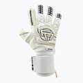 Brankárske rukavice Football Masters Voltage Plus NC white