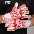 Brankárske rukavice Football Masters Varis X Pro NC white/red 5