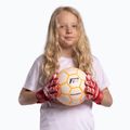 Detské brankárske rukavice Football Masters Invictus X Jr rose 3