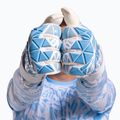 Brankárske rukavice Football Masters Invictus X PRO white/blue 10