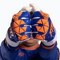 Brankárske rukavice Football Masters Invictus X PRO blue/orange 6