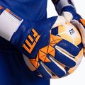 Brankárske rukavice Football Masters Varis X PRO blue/orange 10