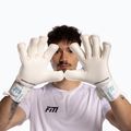 Brankárske rukavice Football Masters Invictus X white/blue 4