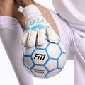 Brankárske rukavice Football Masters Invictus X white/blue 9