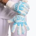 Brankárske rukavice Football Masters Varis X white/blue 2