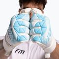 Brankárske rukavice Football Masters Varis X white/blue 3