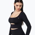 Dámske tréningové tričko s dlhým rukávom Carpatree Dopamine Buzz Seamless obsidian black 5