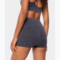 Dámske tréningové šortky Carpatree Marble Story Seamless midnight mist black 8
