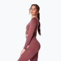 Dámsky tréningový longsleeve Carpatree Dopamine Buzz Seamless rose/brown 3