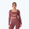 Dámsky tréningový longsleeve Carpatree Dopamine Buzz Seamless rose/brown 6