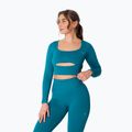 Dámsky tréningový longsleeve Carpatree Dopamine Buzz Seamless petrol green