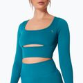 Dámsky tréningový longsleeve Carpatree Dopamine Buzz Seamless petrol green 5