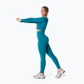 Dámske tréningové legíny Carpatree Dopamine Buzz Seamless petrol green 4