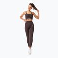 Dámske tréningové legíny Carpatree Allure Seamless berry brown 2