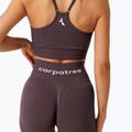 Dámske tréningové legíny Carpatree Allure Seamless berry brown 5