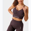 Fitness podprsenka Carpatree Allure Seamless berry brown 5