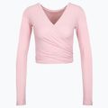 Dámsky top na jogu Moonholi Total Eclipse Wrap Top Nude pink 205