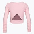 Dámsky top na jogu Moonholi Total Eclipse Wrap Top Nude pink 205 2