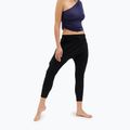 Dámske nohavice na jogu Moonholi Cosmic Cropped Black 219 2