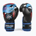 Detské boxerské rukavice Ground Game Prodigy čierno-modré 7