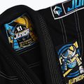 GI do BJJ pre deti Ground Game Junior 3. čierne GIJUN3BLA 4
