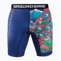 Ground Game Vale Tudo Tatakai pánske tréningové šortky modré