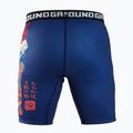 Ground Game Vale Tudo Tatakai pánske tréningové šortky modré 4