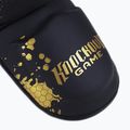 Ground Game Cage Gold chrániče holennej kosti čierne SHINGUCGOLDS 5