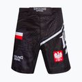 Pánske tréningové šortky Ground Game MMA Poland black MMASHOPOLS