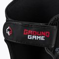 Chrániče holennej kosti Ground Game Samurai čierno-červené 3