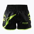 Pánske tréningové šortky Ground Game Muay Thai Neon black/green neon 2