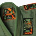 GI pre brazílske Jiu-Jitsu pre deti GroundGame Junior 3.0 green GIJUN3PIN02 7